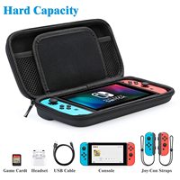HEYSTOP Case na przełącznik Nintendo i OLED Model ochronny twardy przenośny torba podróżna Shell pokrowiec na przełącznik konsoli Nintendo 4